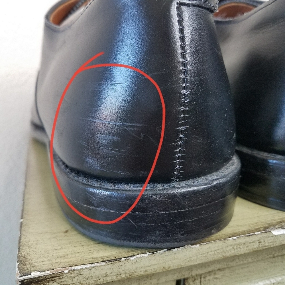 Allen Edmonds Men's Exchange Place Dress Shoes - Picture 9 of 11